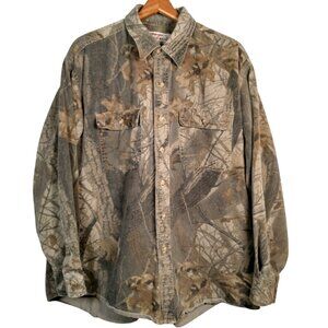 Vintage Wrangler Men's Camouflage Button Down Shirt